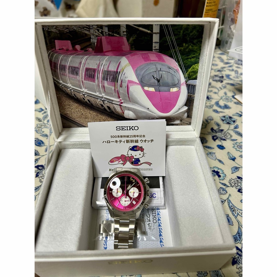 SEIKO - SEIKO ハローキティ新幹線ウォッチの通販 by なおなお's SEIKO - SEIKO ハローキティ新幹線ウォッチの通販 by なおなお's