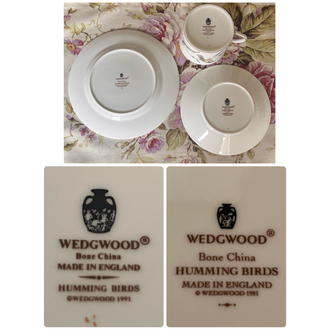 WEDGWOOD - 【黒壺美品】ウェッジウッド☆ハミングバード WEDGWOOD - 【黒壺美品】ウェッジウッド☆ハミングバード