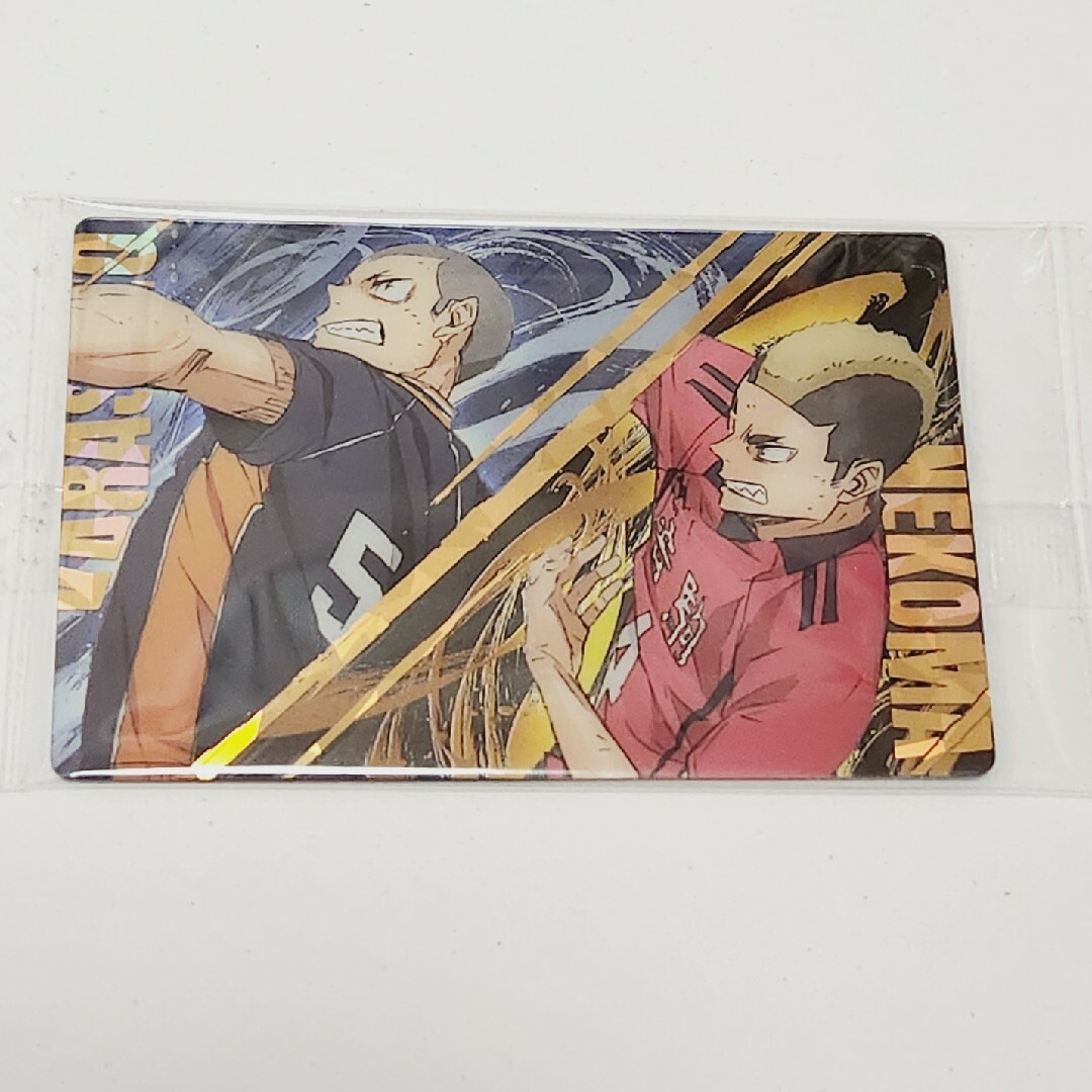 ハイキュー ウエハースカード SPレア 田中 山本の通販 by じゃん ハイキュー ウエハースカード SPレア 田中 山本の通販 by じゃん