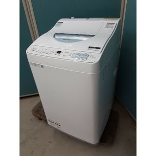 SHARP 電気洗濯乾燥機 ES-T5E9-W 2021年製 待ち 容量5.5kg SHARP 電気洗濯乾燥機 ES-T5E9-W 2021年製 待ち 容量5.5kg