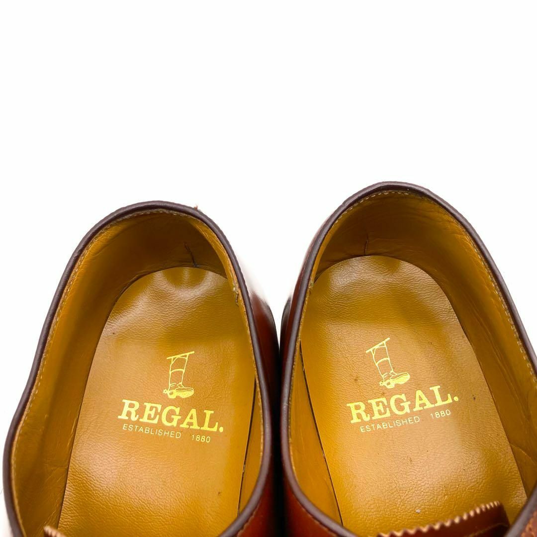 REGAL - REGAL リーガル 内羽根式ストレートチップ 25cm ドレス REGAL - REGAL リーガル 内羽根式ストレートチップ 25cm ドレス