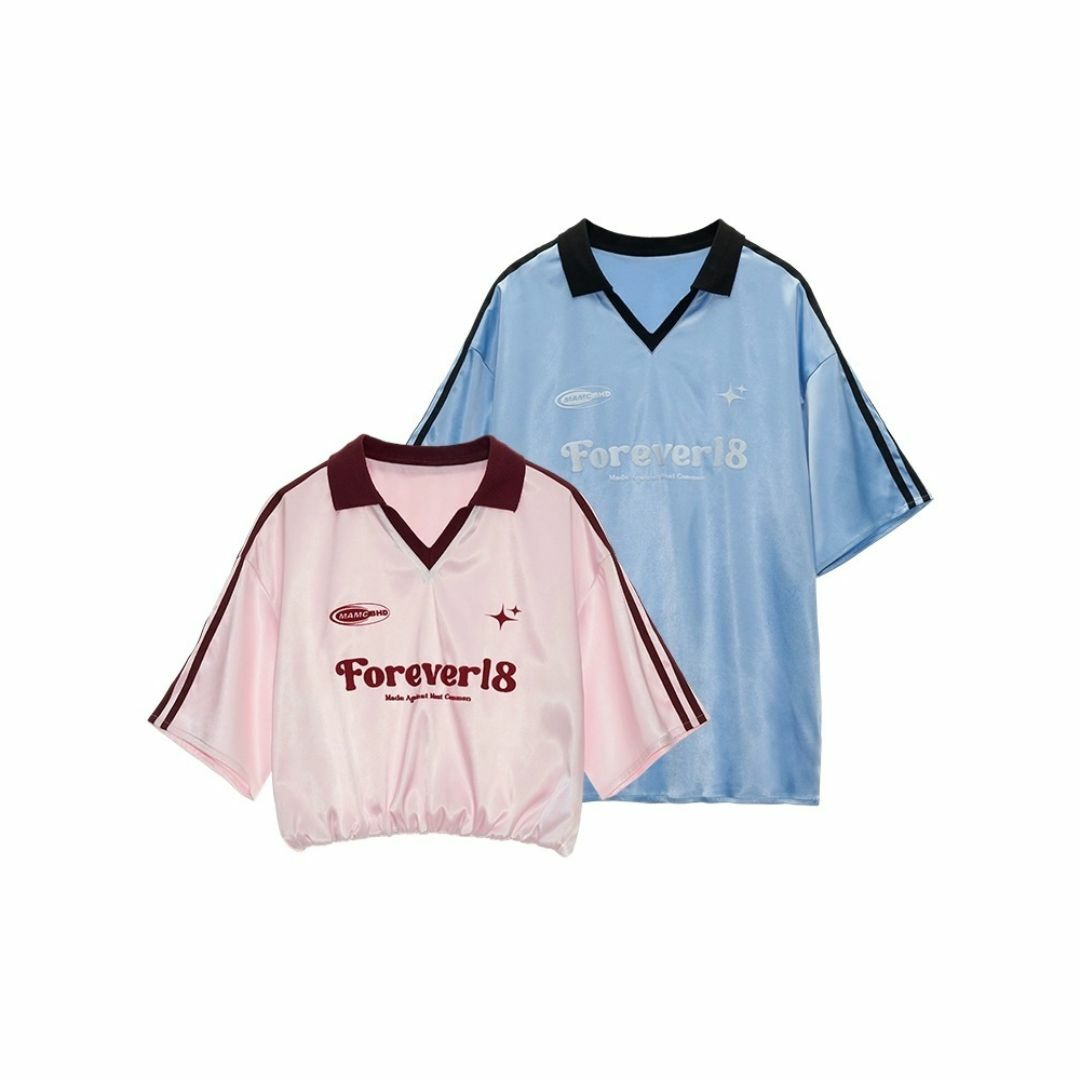 AURALEE - MAMC スポーティー ポロ Tシャツ サテン ジャージ