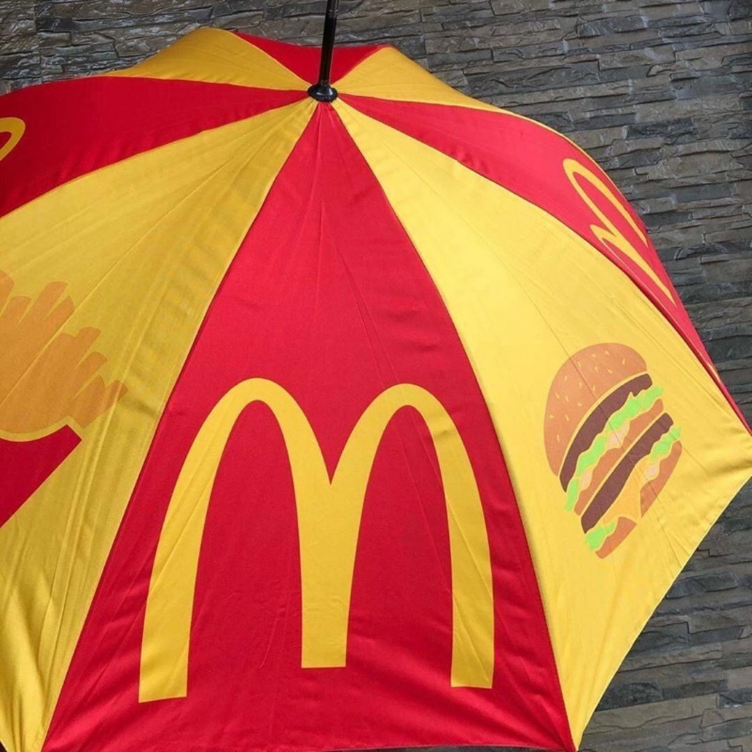 McDonald's　マクドナルド　レーシングパラソル　傘 McDonald's マクドナルド レーシングパラソル 傘 - ラウンド用品