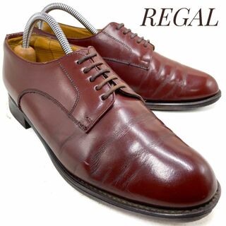 リーガル(REGAL)のREGAL リーガル プレーントゥ 3123 茶 ブラウン 23.5cm(ローファー/革靴)