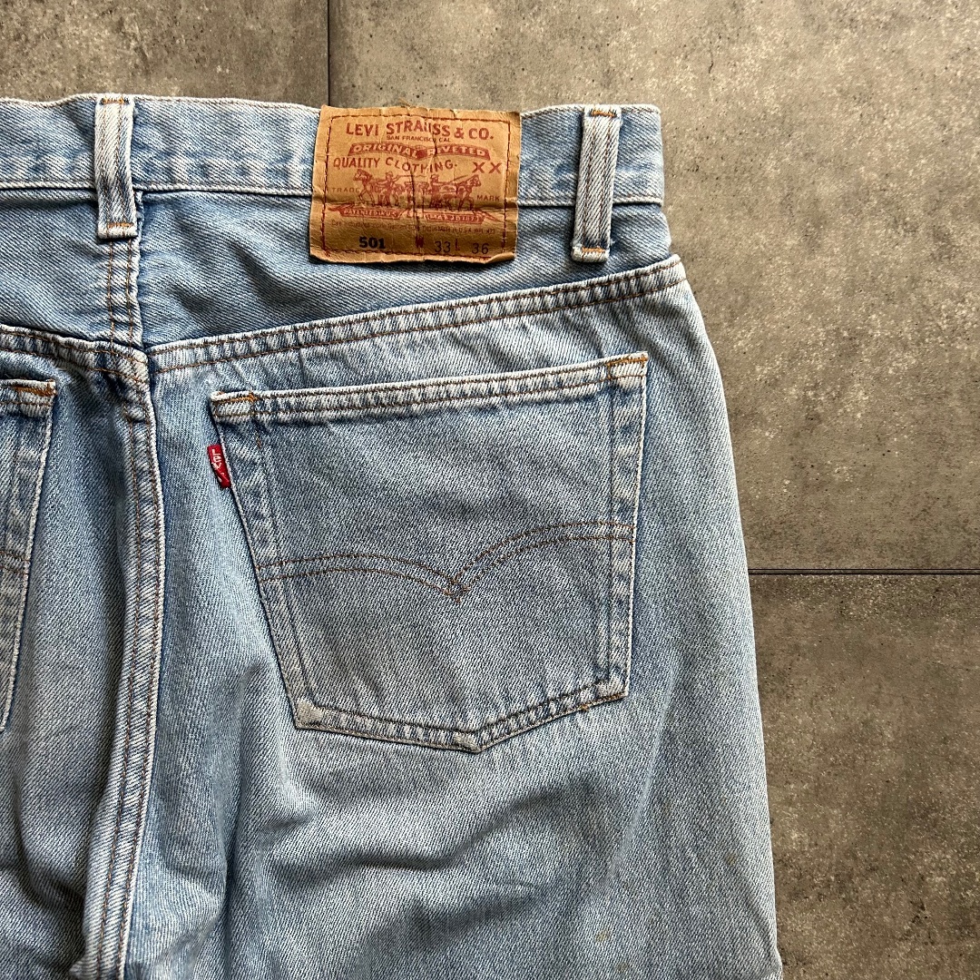 Levi's - 90s リーバイス501 デニム/ジーンズ USA製 33×36