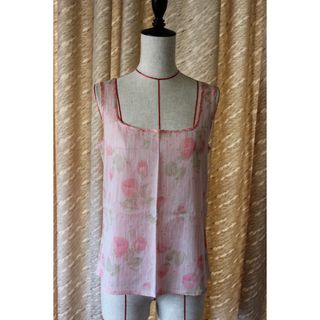 エスカーダ(ESCADA)のESCADA フローラルトップ(タンクトップ)
