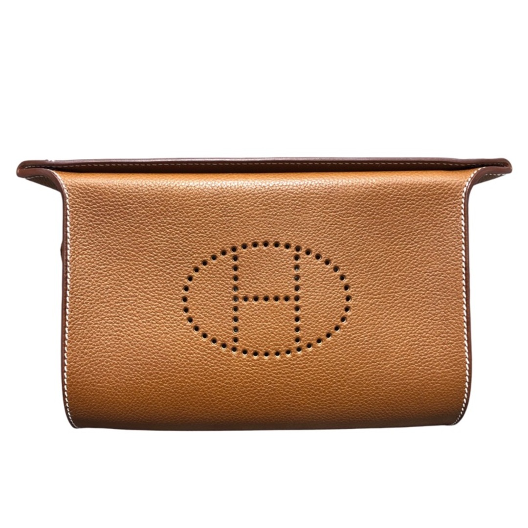 HERMES - 　エルメス HERMES ヴィドポッシュ B刻印 ゴールド×SV金具 トゴ ユニセックス ショルダーバッグ