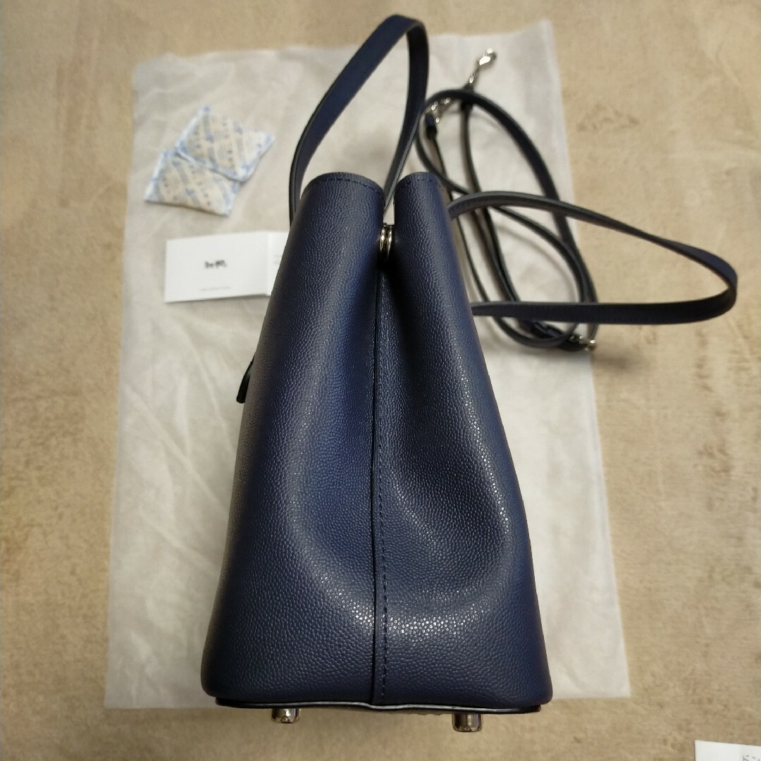 COACH ハンドバッグ ネイビー COACH ハンドバッグ ネイビー