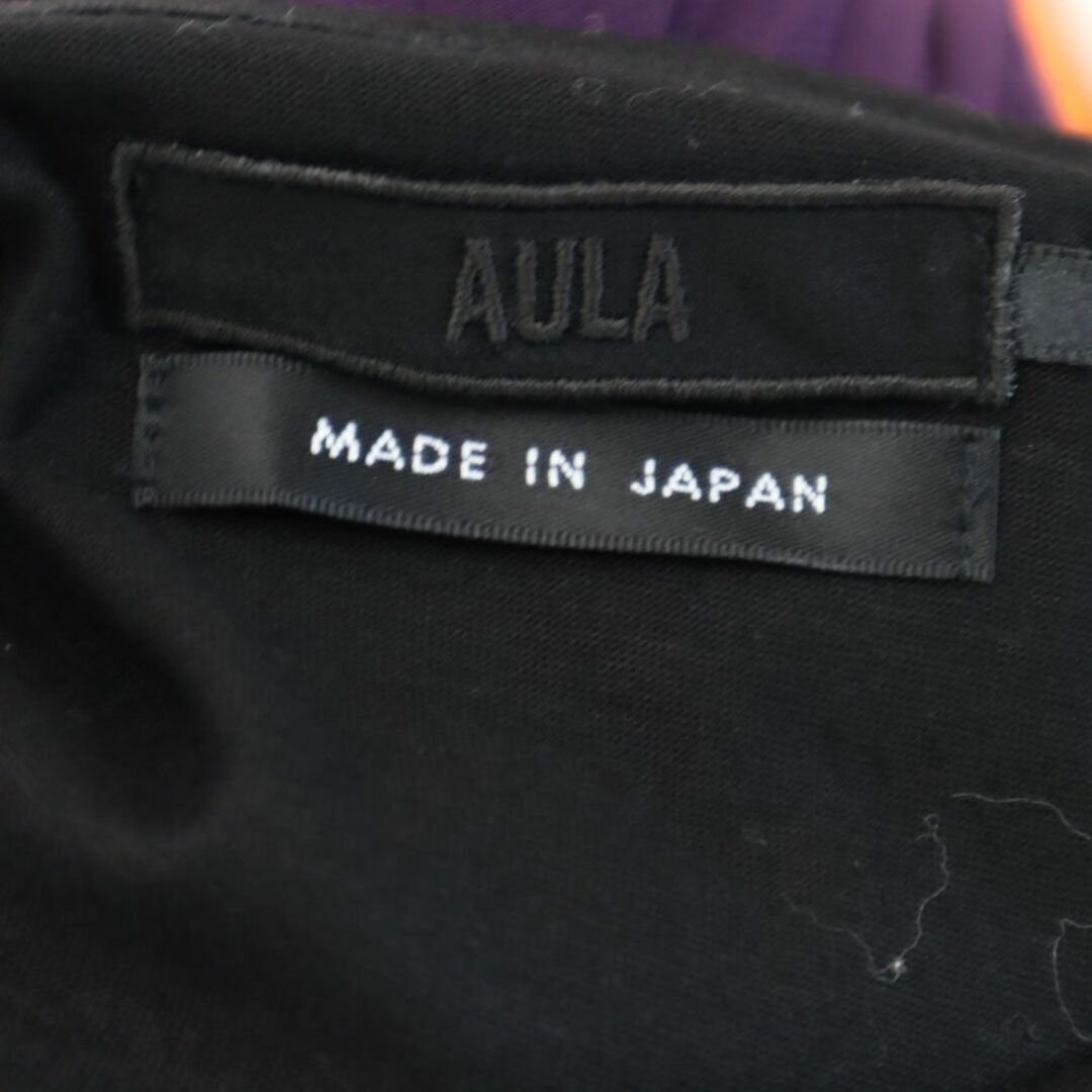 AULA - アウラ 日本製 レース 長袖 オープンショルダー