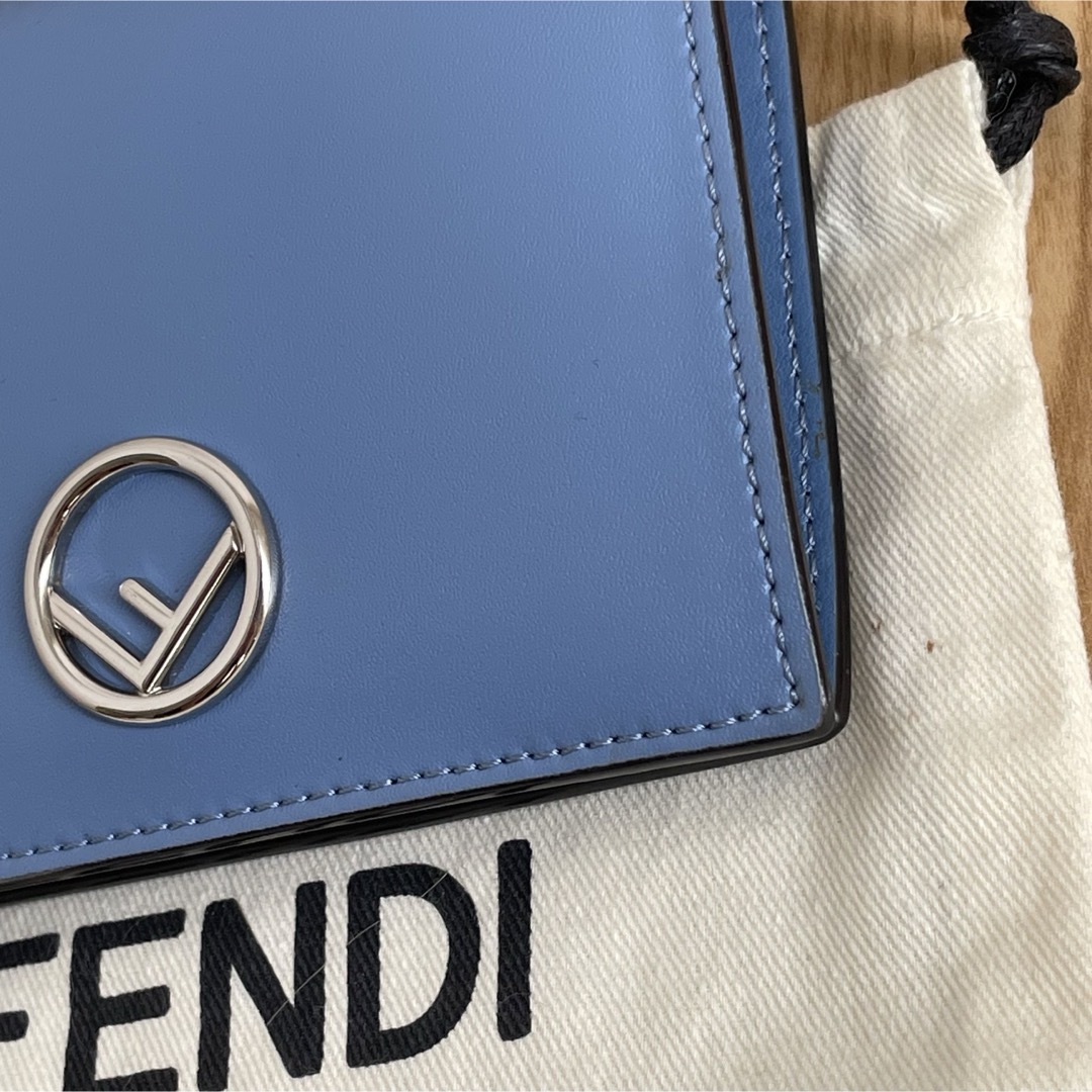 FENDI - 極美品 FENDI フェンディ 二つ折り財布 ミニ財布 FENDI - 極美品 FENDI フェンディ 二つ折り財布 ミニ財布