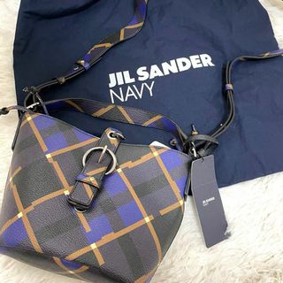 ジルサンダーネイビー(JIL SANDER NAVY)のタグ付き未使用 ジルサンダー ネイビー 2way ショルダーバッグ ハンドバッグ(ショルダーバッグ)