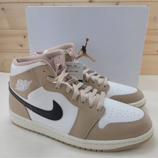 ジョーダン(Jordan Brand（NIKE）)のナイキ ウィメンズ エアジョーダン1 ミッド "デザート" 28.5cm(スニーカー)