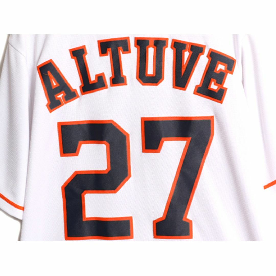 2024年 お歳暮・冬ギフト特集 USA製 MLB オフィシャル Majestic アストロズ ベースボール ユニフォームシャツ