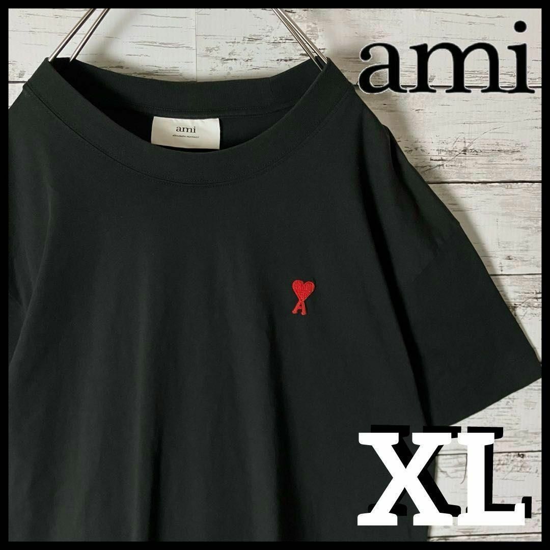 超希少サイズ】アミ アレクサンドルマティッシ ワンポイト刺繍 T 超希少サイズ】アミ アレクサンドルマティッシ ワンポイト刺繍 T