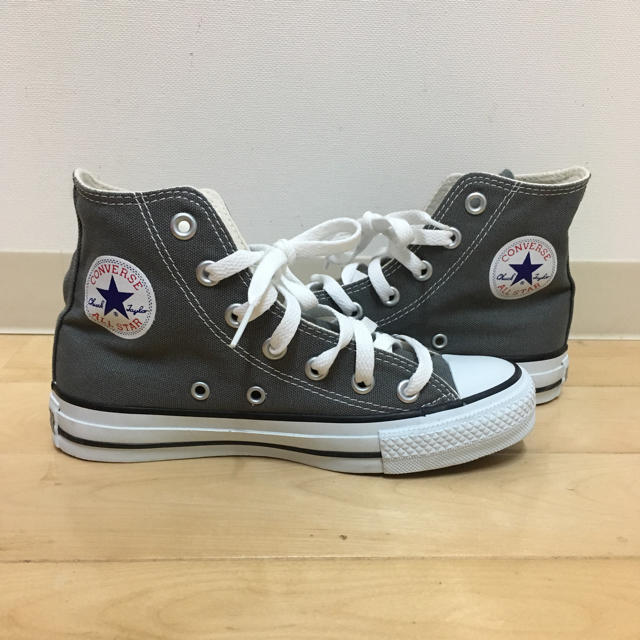 CONVERSE(コンバース)のコンバース グレー 22㎝ キッズ/ベビー/マタニティのキッズ靴/シューズ(15cm~)(スニーカー)の商品写真