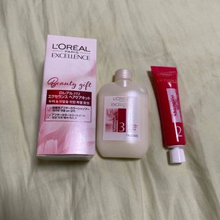ロレアルパリ(L'OREAL PARiS)のロレアルパリ　エクセランス　ヘアケアセット(シャンプー/コンディショナーセット)