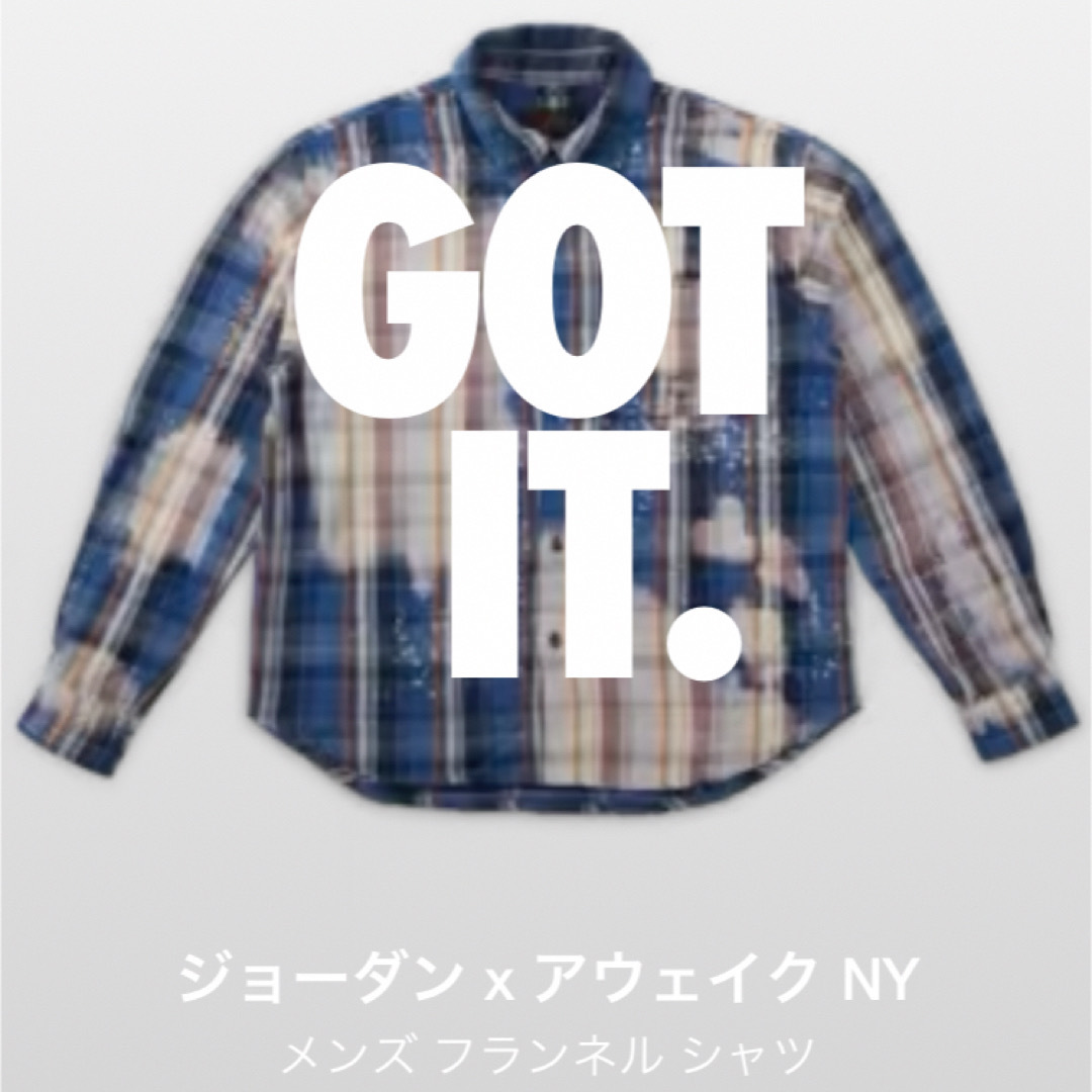 AWAKE - Nike JORDAN x Awake NY Flannel Shirtの通販 by ケット AWAKE - Nike JORDAN x Awake NY Flannel Shirtの通販 by ケット