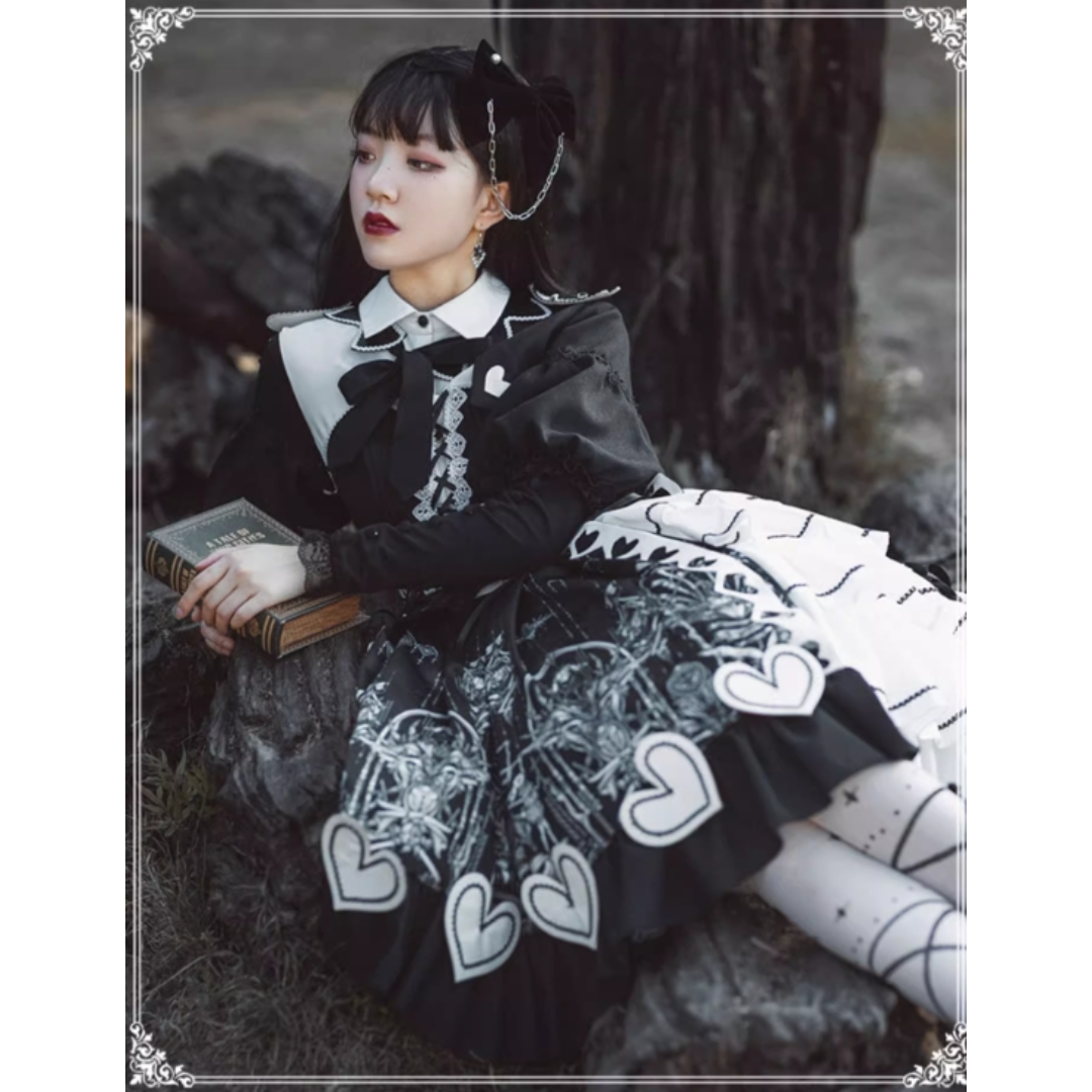 ロリータファッション オリジナルデザイン「紅心之眼 ロリータファッション オリジナルデザイン「紅心之眼