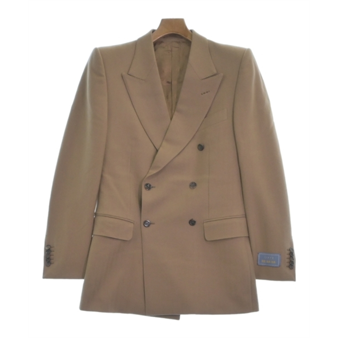GUCCI - GUCCI グッチ コート(その他) 48(L位) ベージュ GUCCI - GUCCI グッチ コート(その他) 48(L位) ベージュ