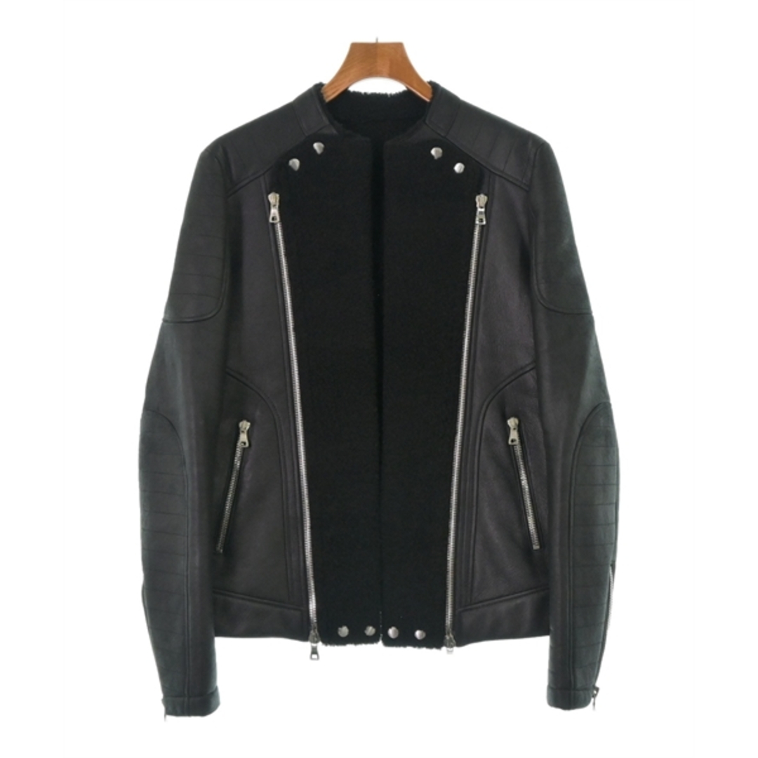 BALMAIN バルマン ライダース 48(L位) 黒 【古着】 BALMAIN バルマン ライダース 48(L位) 黒 【古着】