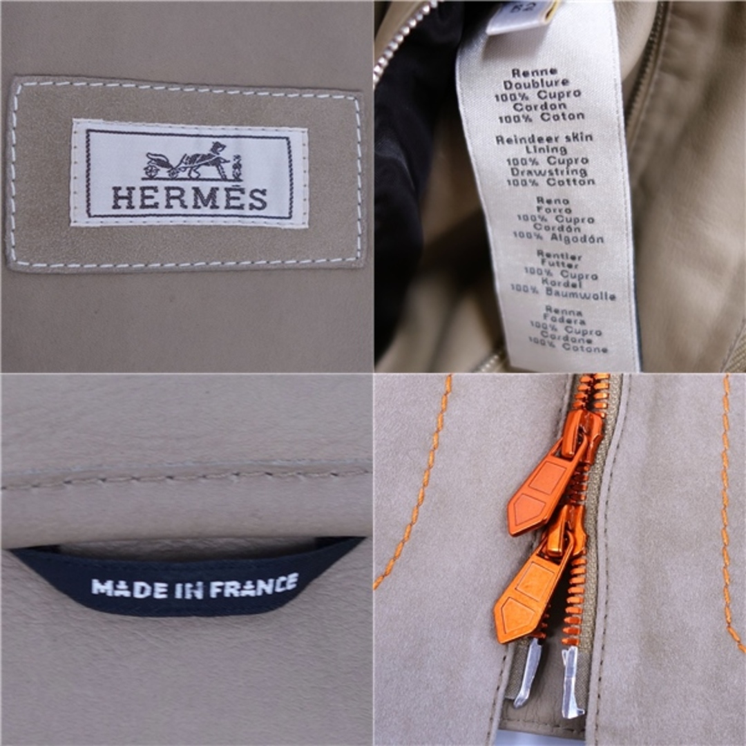 HERMES - 極美品 エルメス HERMES 22SS ジャケット ブルゾン HERMES - 極美品 エルメス HERMES 22SS ジャケット ブルゾン