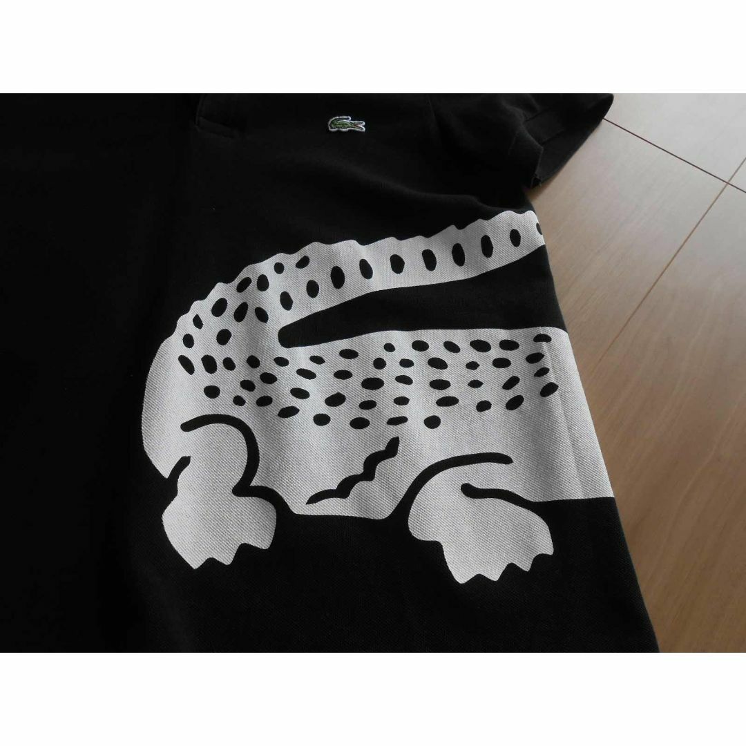 LACOSTE - 希少品 ラコステ ワニの尻尾が見れるポロシャツ LACOSTE - 希少品 ラコステ ワニの尻尾が見れるポロシャツ