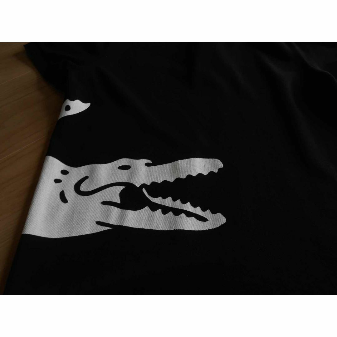 LACOSTE - 希少品 ラコステ ワニの尻尾が見れるポロシャツ LACOSTE - 希少品 ラコステ ワニの尻尾が見れるポロシャツ
