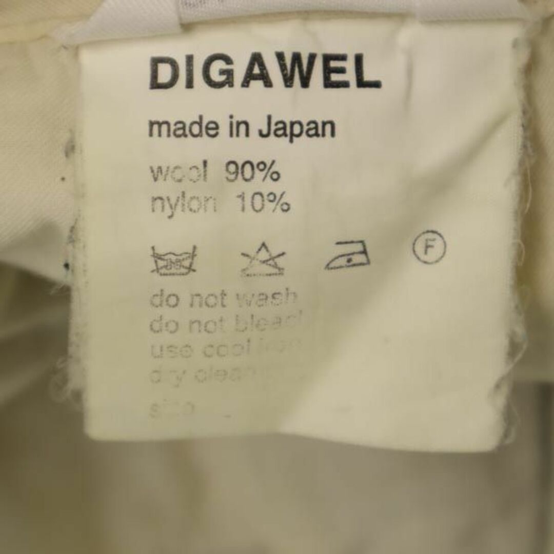 DIGAWEL - ディガウェル ウールブレンド グレンチェック DIGAWEL - ディガウェル ウールブレンド グレンチェック