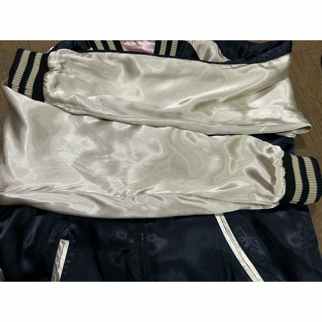 VANSON(バンソン)の＊VANSON×トムとジェリー 刺繍 リバーシブル スカジャン M メンズのジャケット/アウター(スカジャン)の商品写真