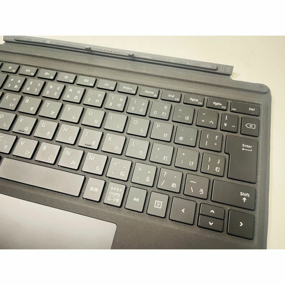 Microsoft(マイクロソフト)の即納◽️状態良好◽️Surface キーボードカバー 黒◽️純正品◽️日本語配列 スマホ/家電/カメラのPC/タブレット(PC周辺機器)の商品写真