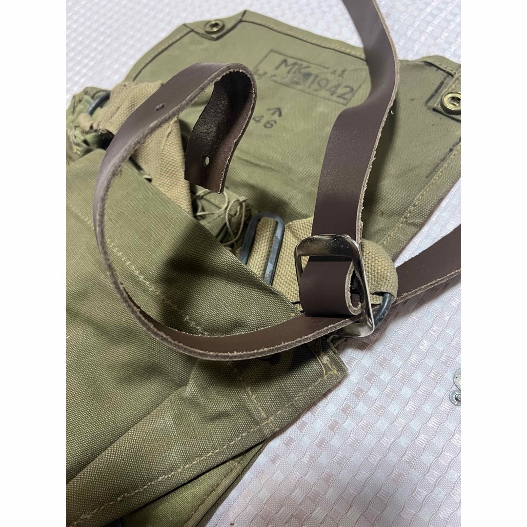 イギリス軍 ガスマスクバッグMk.Ⅶ ストラップ ブラウン イギリス軍 ガスマスクバッグMk.Ⅶ ストラップ ブラウン