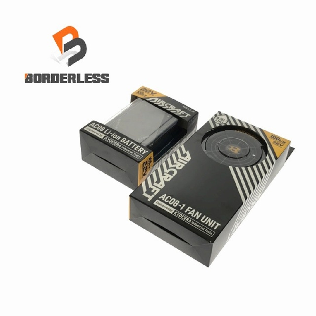 BURTLE - ☆未使用セット☆BURTLE バートル 22V バッテリー AC08 BURTLE - ☆未使用セット☆BURTLE バートル 22V バッテリー AC08