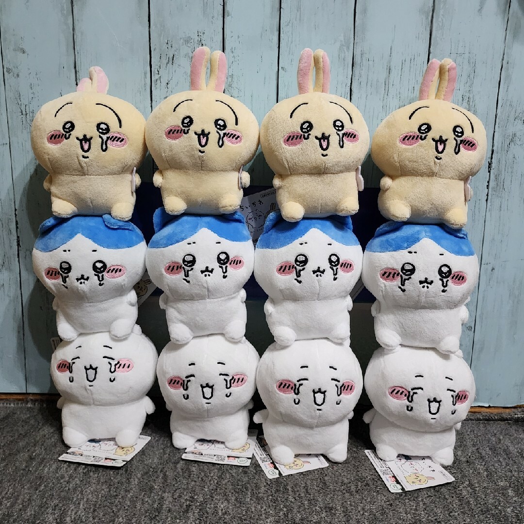 ちいかわ 泣いちゃったぬいぐるみ 全種×3 12体 ちいかわ 泣いちゃったぬいぐるみ 全種×3 12体