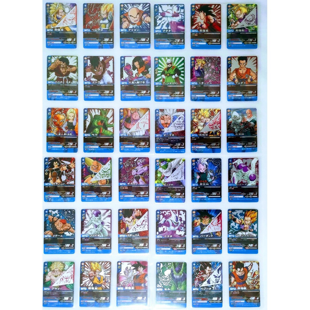 フルコンプ ドラゴンボールZ2 プレミアムカードセット 全36種 フルコンプ ドラゴンボールZ2 プレミアムカードセット 全36種