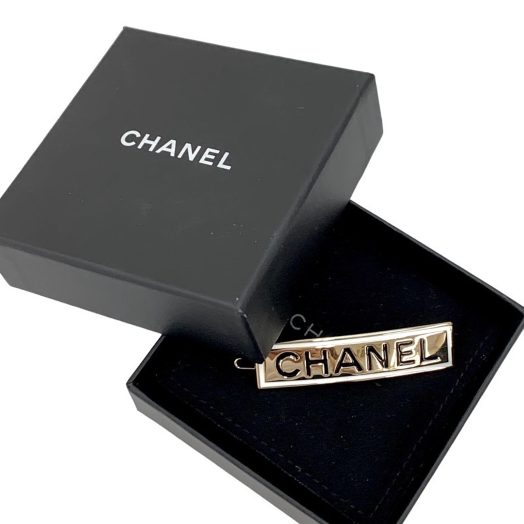 CHANEL - シャネル CHANEL ヘアアクセサリー ゴールド ブラック CHANEL - シャネル CHANEL ヘアアクセサリー ゴールド ブラック