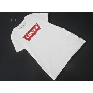 LEVI'S リーバイス ロゴ プリント Tシャツ sizeXS/白 ■◆ レディース