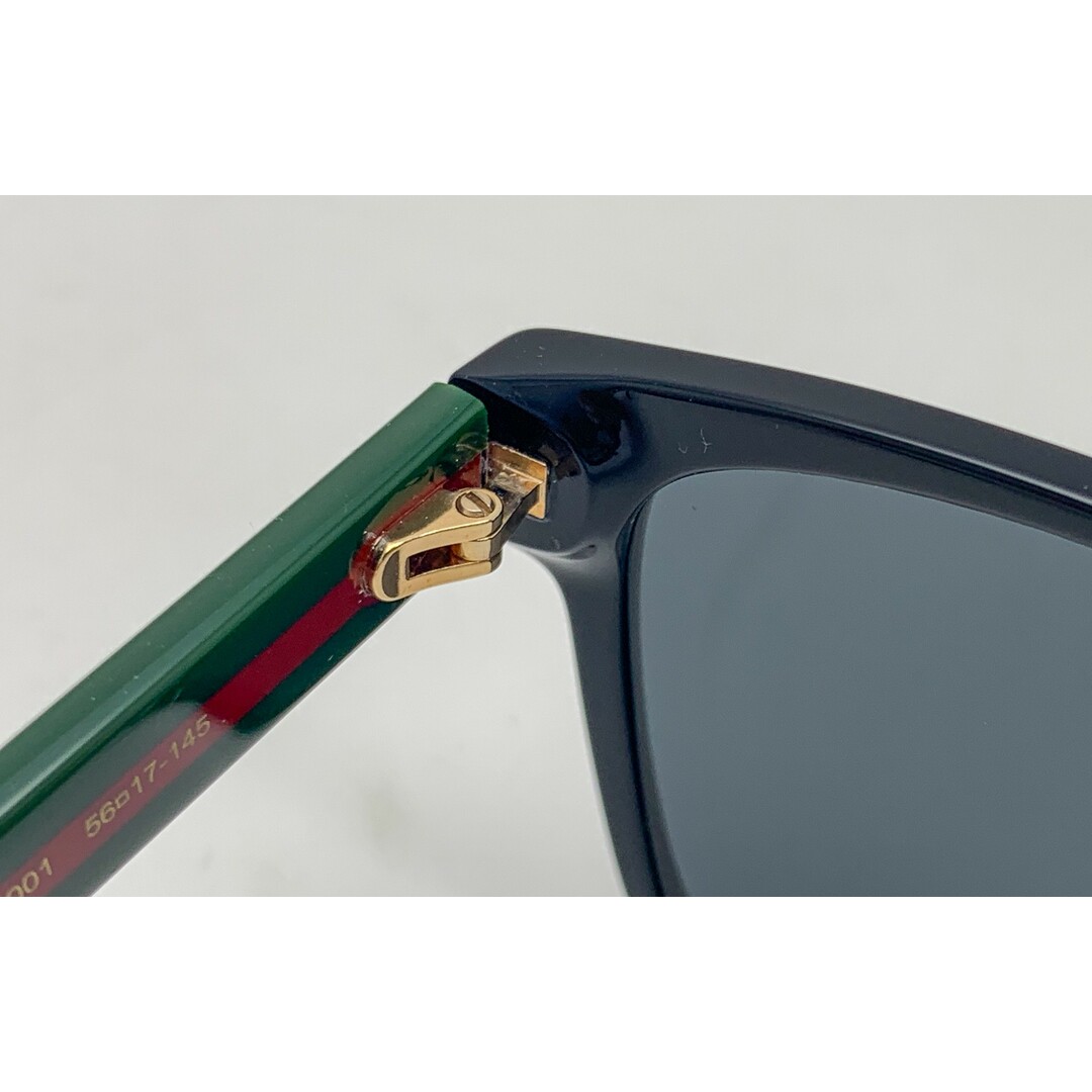 GUCCI グッチ 黒 ブラック シェリーライン サングラス GG0417SK GUCCI グッチ 黒 ブラック シェリーライン サングラス GG0417SK