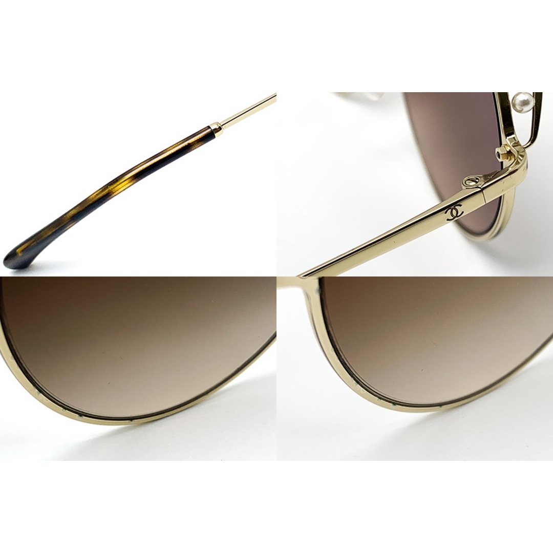 CHANEL - CHANEL シャネル 4234-H フェイクパール ラウンド CHANEL - CHANEL シャネル 4234-H フェイクパール ラウンド