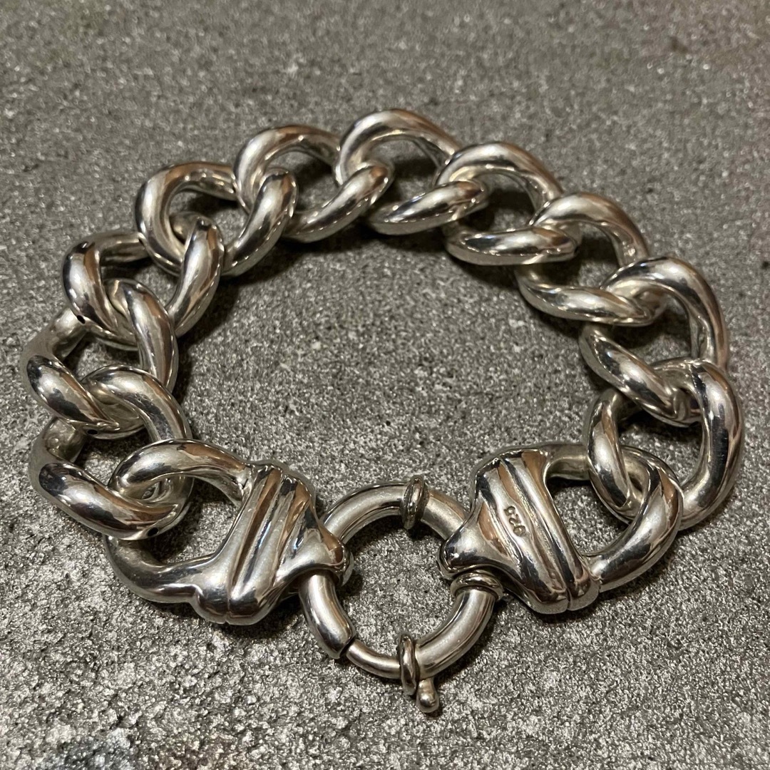 VINTAGE ヴィンテージ シルバー925 ビッグチェーンブレスレット2 VINTAGE ヴィンテージ シルバー925 ビッグチェーンブレスレット2