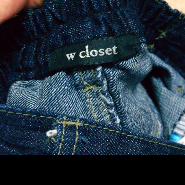 w closet(ダブルクローゼット)のw closet デニム レディースのパンツ(デニム/ジーンズ)の商品写真