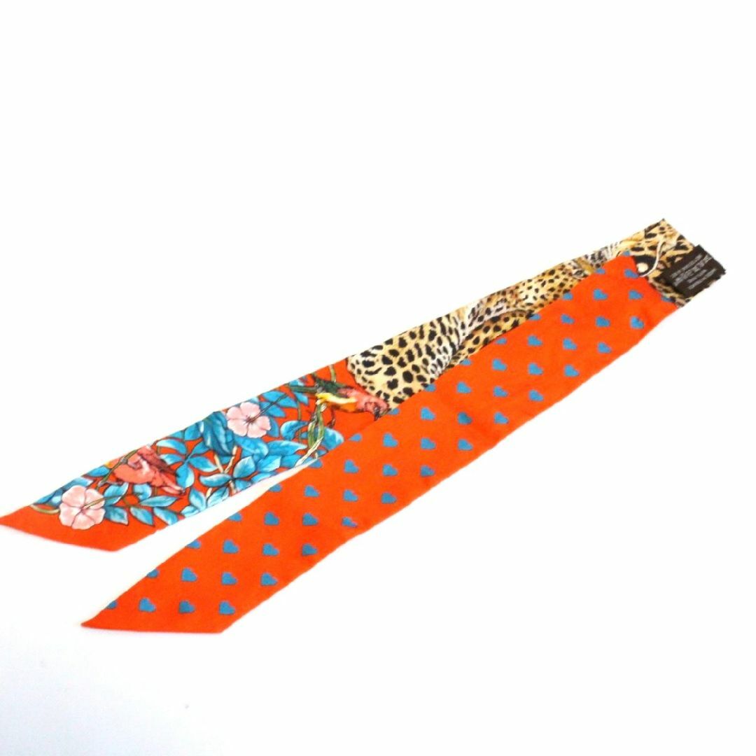 HERMES エルメス ツイリー ジャングルラブ ラブ ヒョウ シルク HERMES エルメス ツイリー ジャングルラブ ラブ ヒョウ シルク