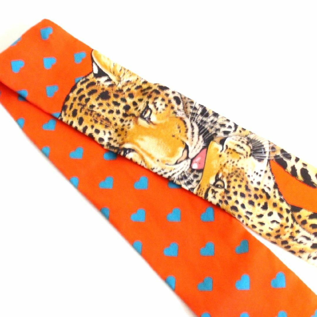 HERMES エルメス ツイリー ジャングルラブ ラブ ヒョウ シルク HERMES エルメス ツイリー ジャングルラブ ラブ ヒョウ シルク