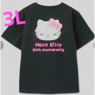 サンリオ - 新品 3L ハローキティ 50周年 Tシャツ レディース サンリオ キティちゃん