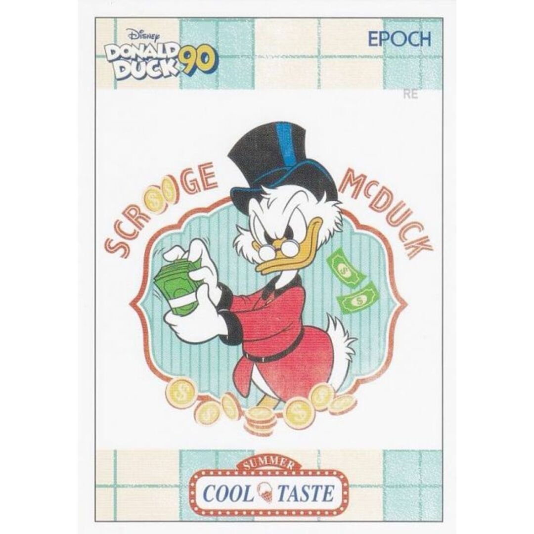 【42 スクルージ・マクダック (レギュラーカード) 】 DONALD DUCK ドナルドダック 90周年プレミアムコレクションカード エンタメ/ホビーのアニメグッズ(その他)の商品写真