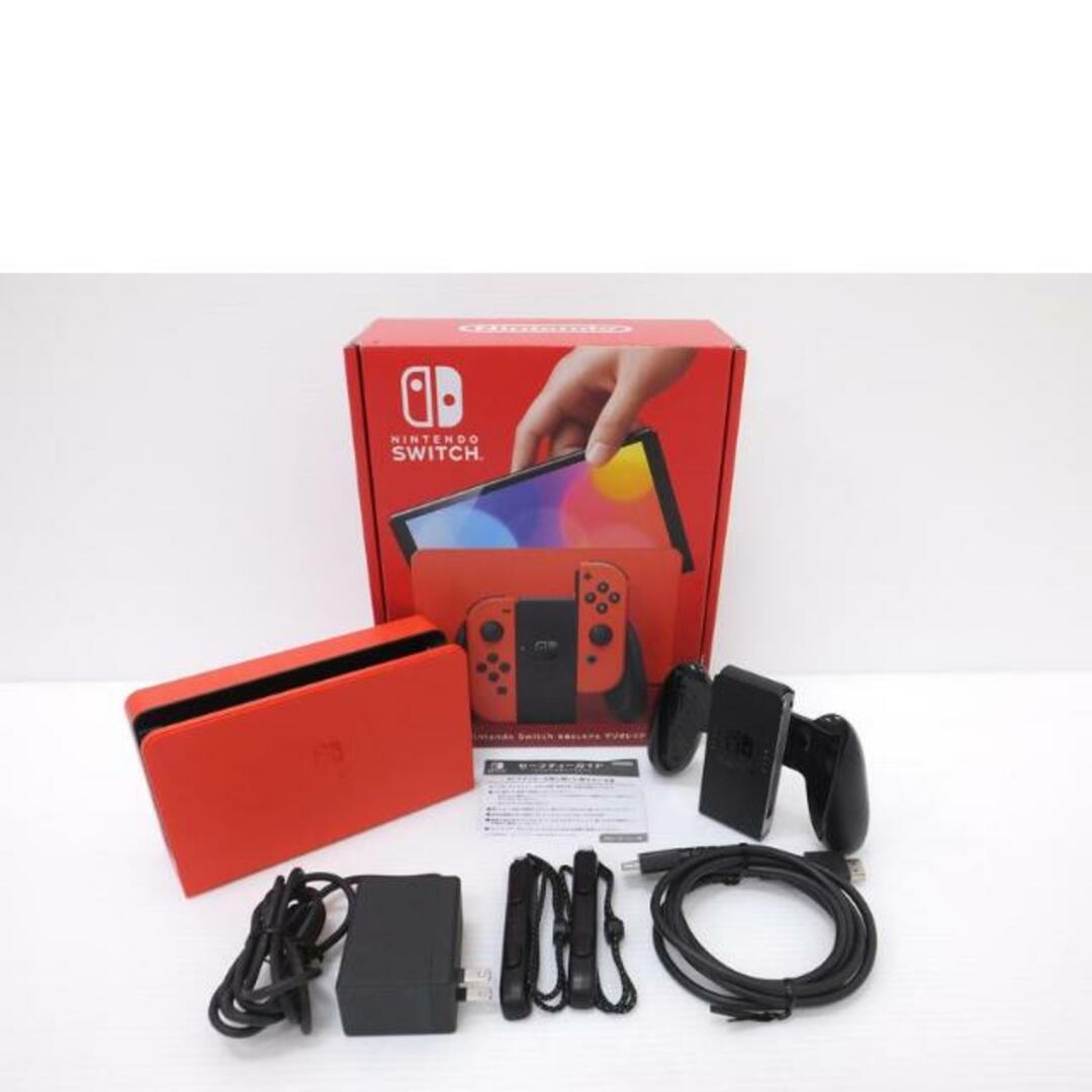 nintendo 任天堂/有機ELスイッチ本体マリオレッド/HEG-S-RAAAA nintendo 任天堂/有機ELスイッチ本体マリオレッド/HEG-S-RAAAA