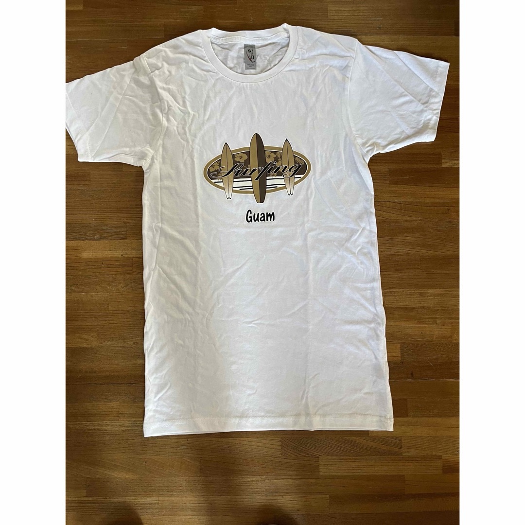 レディース白の丸首Tシャツ Sサイズ レディースのトップス(Tシャツ(半袖/袖なし))の商品写真
