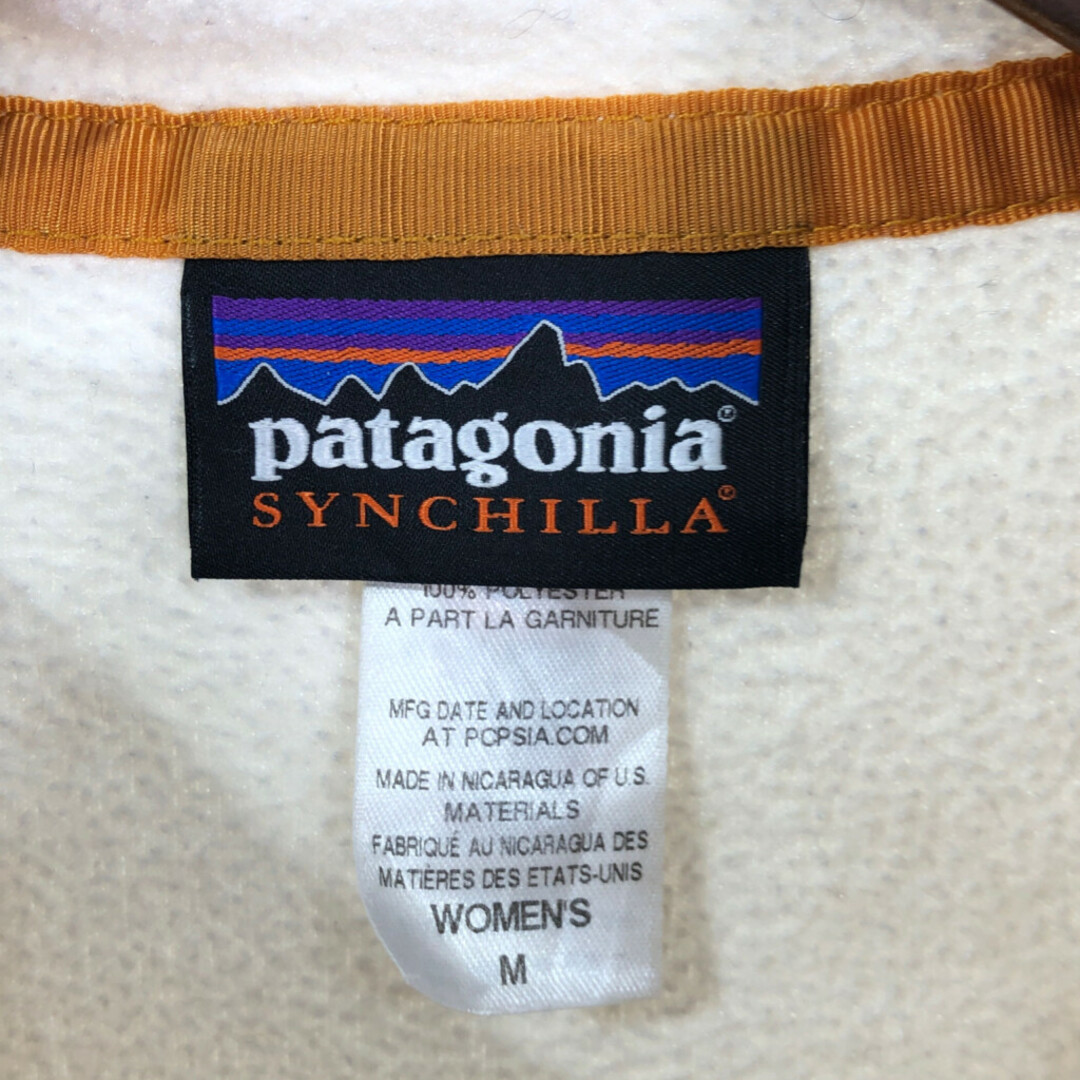 【2024年】高評価レビューアイテム特集 patagonia - スナップ シンチラ SYNCHILLA パタゴニア patagonia 女性用