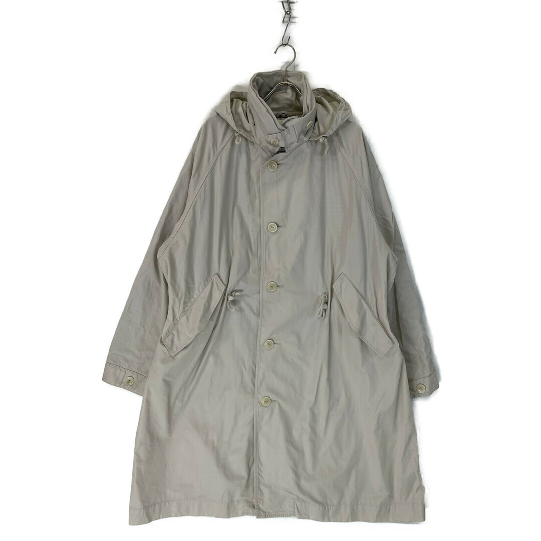 美品】45R 捜す 薄高密度ギャバの908モッズステンカラーコート 美品】45R 捜す 薄高密度ギャバの908モッズステンカラーコート