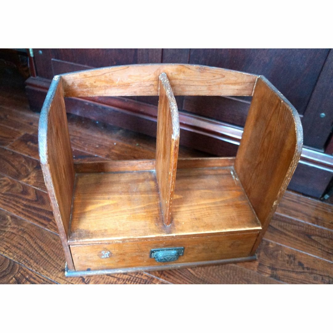 昭和レトロ*本棚*木製*ヴィンテージ*アンティーク*古道具 昭和レトロ*本棚*木製*ヴィンテージ*アンティーク*古道具