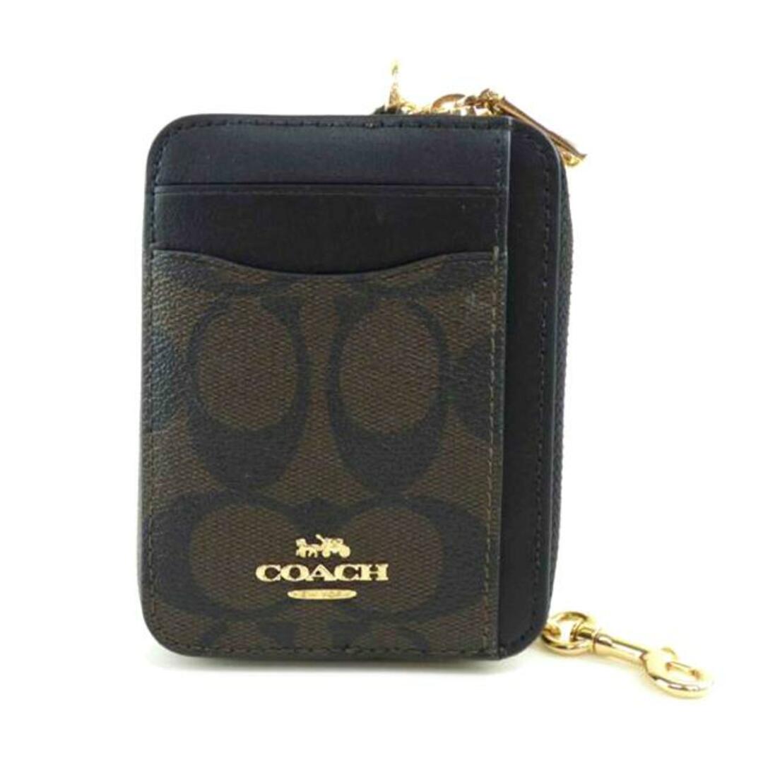 COACH - COACH コーチ/PVCレザーカードケース/コインケース COACH - COACH コーチ/PVCレザーカードケース/コインケース